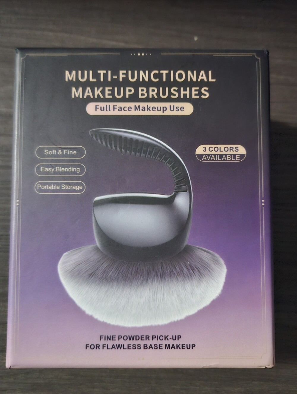 Multi-Functional Women Makeup Brush - Purple